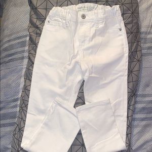 Gap kids white jeans boys